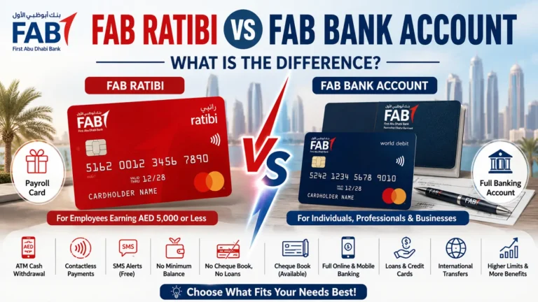 FAB Ratibi vs FAB Bank Account